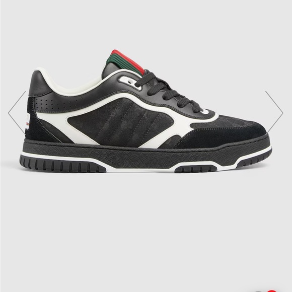 Gucci re-web canvas Men’s sneakers size 12 brand new w/box, dust bags, laces. - Picture 1 of 16